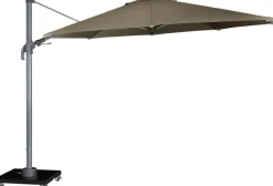 Best Ampelschirm Merida taupe UPF 30+ D 350 cm Sonnenschirme