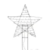 Online Anna's Collection Gartenstecker Stern mit Beleuchtung 80 cm Weihnachtsfiguren (Außen)
