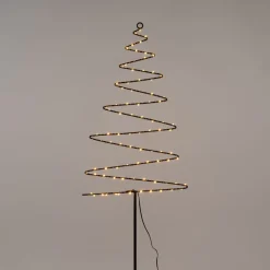 Outlet Anna's Collection Gartenstecker Weihnachtsbaum mit Beleuchtung 33 x 103 cm Weihnachtsfiguren (Außen)