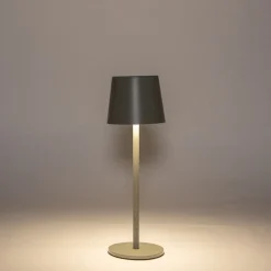 New Anna's Collection Tischlampe Mat grün D 9 H 27 cm Tischleuchten