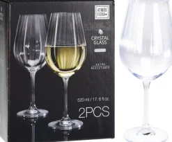 Hot Atmos Fera Weinglas 520 ml 2 St. Geschirr & Gläser