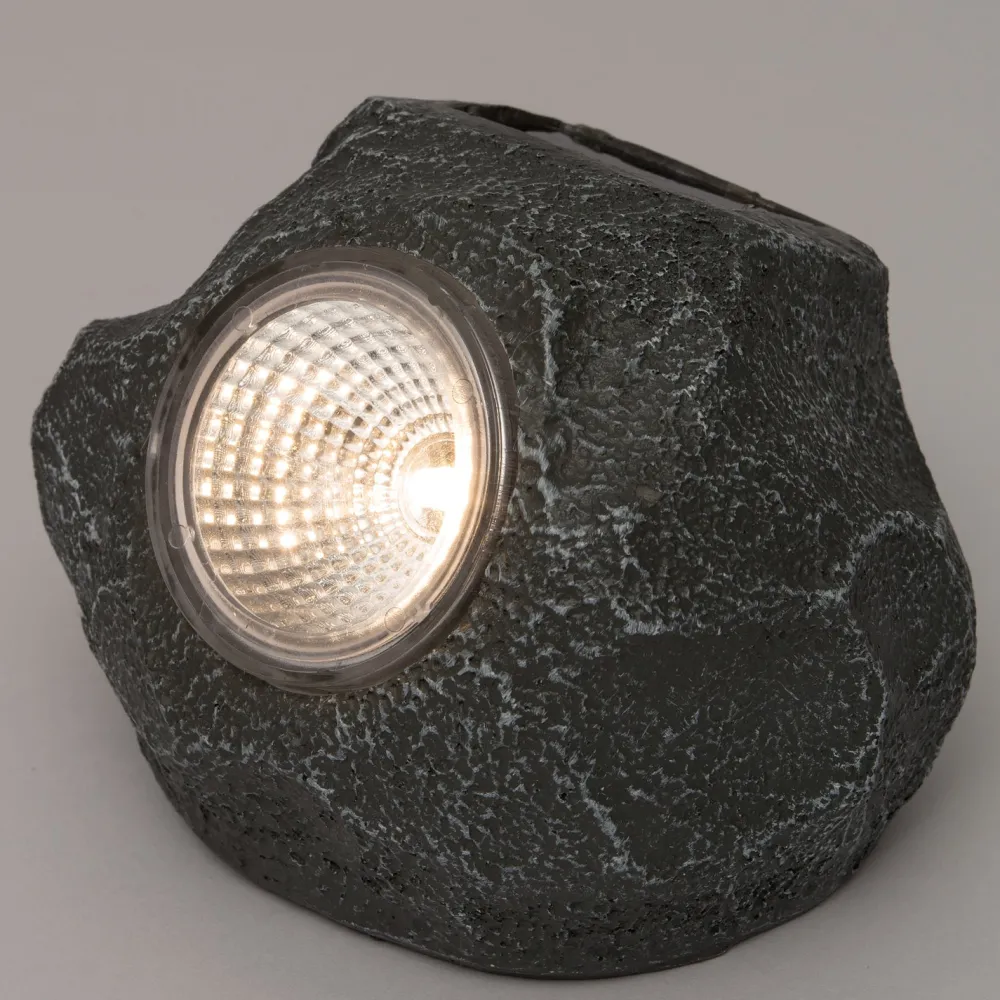 Clearance Außenleuchte Solar LED Spot Stein Solar Gartenleuchten|Gartenstrahler & -Spots