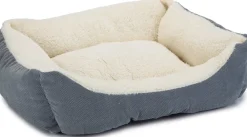 Hot Beeztees Katzenkorb Mogina blau 45 x 37 x 18 cm Katzenbetten & -Körbe