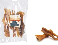 Outlet Beeztees Rinderkopfhaut 20 cm 5 St. Hundesnacks & Leckerlies