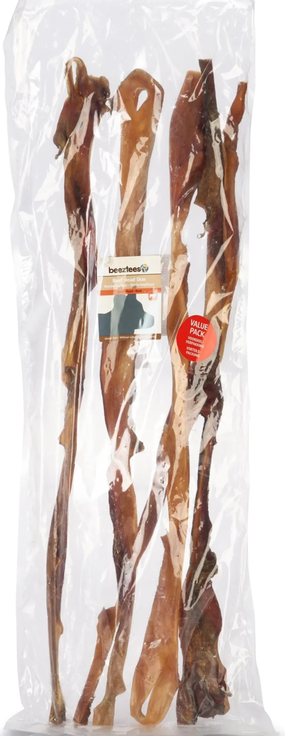 Best Beeztees Rinderkopfhaut 80 cm 5 St. Hundesnacks & Leckerlies