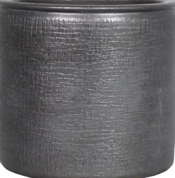 Sale Bela Arte Blumentopf Ancora D 24 H 22 cm schwarz Blumentöpfe|Blumentöpfe & Pflanzgefäße