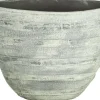 Discount Bela Arte Blumentopf Dick 45 x 20,5 x 34 cm Zement Streifen Blumentöpfe & Pflanzgefäße|Blumentöpfe