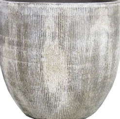 Hot Bela Arte Blumentopf Kiran grün / grau D 23 H 21 cm Blumentöpfe & Pflanzgefäße|Blumentöpfe