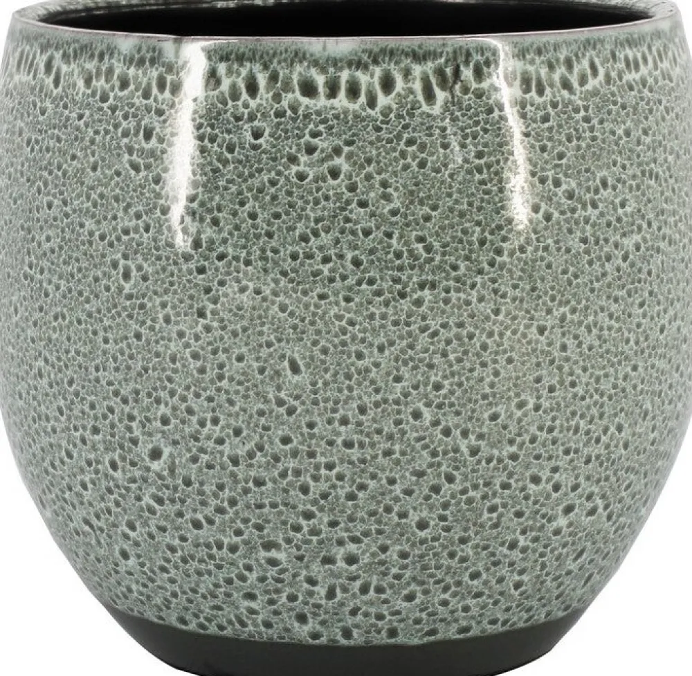 Sale Bela Arte Blumentopf Lisboa grün D 17 H 16 cm Blumentöpfe|Blumentöpfe & Pflanzgefäße