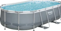 Clearance Bestway Stahlrahmen-Pool Power Steel oval 427 x 250 x 100 cm Pools & Planschbecken