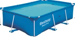 Hot Bestway Stahlrahmen-Pool Passaat rechteckig 259 x 170 x 61 cm Pools & Planschbecken
