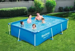 Hot Bestway Stahlrahmen-Pool Passaat rechteckig 259 x 170 x 61 cm Pools & Planschbecken