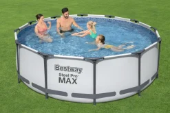 Sale Bestway Stahlrahmen-Pool Steel Pro Max rundD 366 H 100 cm Pools & Planschbecken