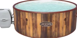 Clearance Bestway Whirlpool aufblasbar Lay-Z-Spa Helsinki rund braun D 180 H 66 cm Pools & Planschbecken