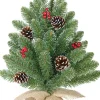 Discount Black Box Künstlicher Weihnachtsbaum Burlap Creston H 45 cm Künstliche Weihnachtsbäume