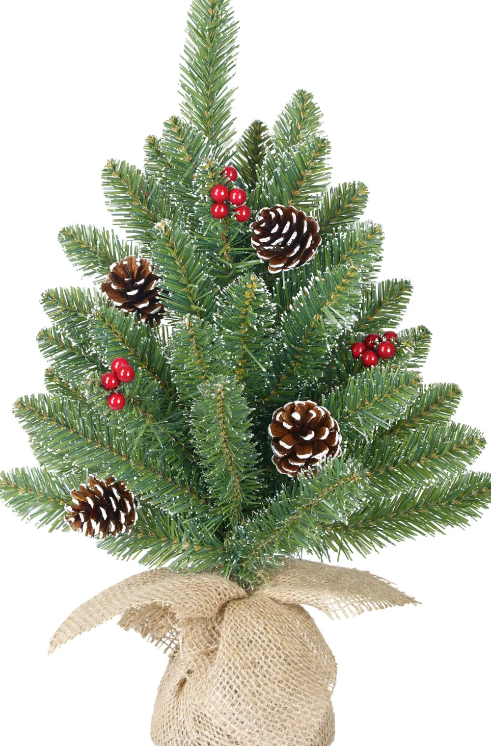 Discount Black Box Künstlicher Weihnachtsbaum Burlap Creston H 45 cm Künstliche Weihnachtsbäume