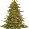 Best Black Box Künstlicher Weihnachtsbaum Grand Fir mit 550 LEDs warmweiß D 152 H 215 cm Künstliche Weihnachtsbäume