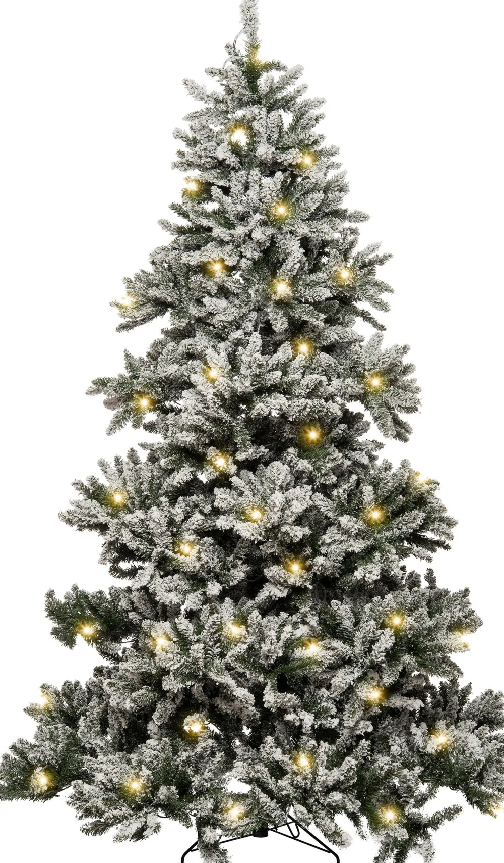 Best Black Box Künstlicher Weihnachtsbaum Fiss H 185 cm mit 340 LEDs warmweiß Künstliche Weihnachtsbäume