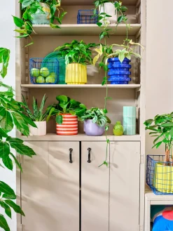 Best Blumentopf Modern lila D 10,3 H 13 cm Blumentöpfe & Pflanzgefäße|Blumentöpfe