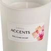 Clearance Bolsius Duftkerze Accents Welcome Home weiß 33 Std.D 8 H 10 cm Kerzen Im Glas|Duftkerzen