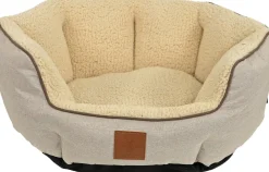 Hot Boon Est1941 Hundekorb Highland Zand beige 50 x 40 x 20 cm Hundebetten & Hundekörbe