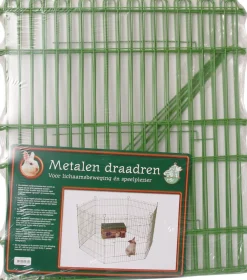 Online Boon Kaninchengehege 6 Panele grün 60 x 67 cm Kaninchengehege