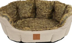 Sale Boony Est 1941 Hundekorb Grizzly braun 60 x 50 x 20 cm Hundebetten & Hundekörbe