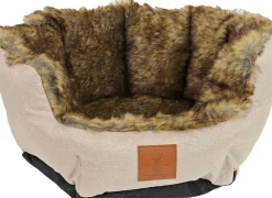 Outlet Boony Est 1941 Hundekorb Grizzly braun 40 x 35 x 14 cm Hundebetten & Hundekörbe