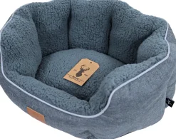 Discount Boony Est 1941 Hundekorb Highland grau 50 x 40 x 17 cm Hundebetten & Hundekörbe