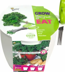 Online Buzzy® Anzucht-Set Petersilie Kräutertopf mit Schere "Grow, Cut & Eat" Anzucht-Zubehör|Kräutersamen