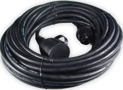 Outlet Calex Verlängerungskabel 20 m IP44 Neopreen 3 x 1,5 mm Außenelektronik