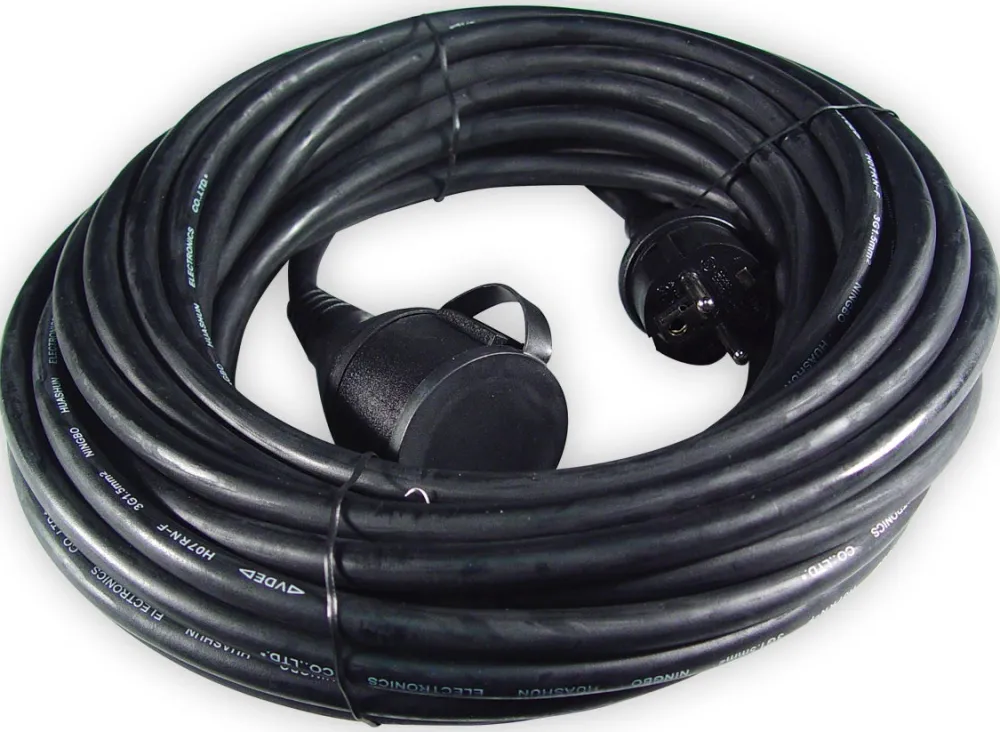 Outlet Calex Verlängerungskabel 20 m IP44 Neopreen 3 x 1,5 mm Außenelektronik