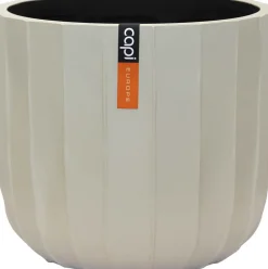 Clearance Capi Europe Blumentopf Nature Craft beige D 14,2 H 13 cm Blumentöpfe & Pflanzgefäße|Blumentöpfe