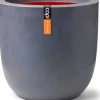Hot Capi Europe Blumentopf Urban Smooth D 43 H 41 cm grau Blumentöpfe|Blumentöpfe & Pflanzgefäße