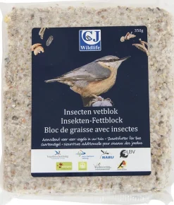 Discount CJ Wildlife Fettblock mit Insekten Gartenvögel|Vogelfutter