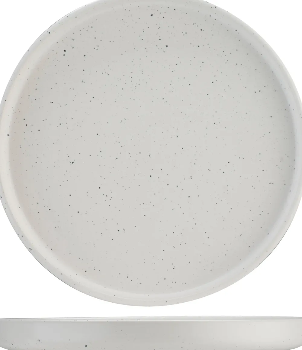 Discount Cosy & Trendy Teller Punto weiß D 20,3 H 2 cm Geschirr & Gläser