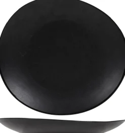 Cosy & Trendy Teller Vongola Blacky schwarz 22,2 x 20,3 x 2,5 cm Geschirr & Gläser