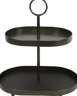 Discount Countryfield Etagere Bonamy bronze 47 x 31,5 x 50 cm Servieren