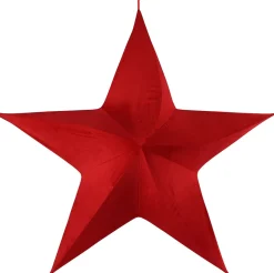 Best Countryfield Weihnachtsbaumschmuck Stern Maria rot 51 x 135 x 135 cm Weihnachtsdeko Zum Aufhängen