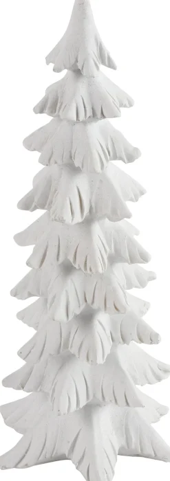 Outlet Countryfield Weihnachtsdeko Baum Zino weiß 13 x 13 x 30 cm Weihnachtsfiguren & -Objekte