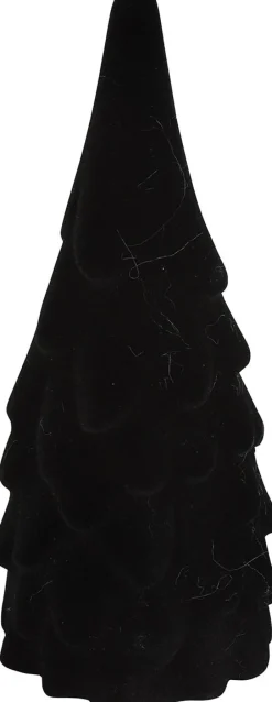 Hot Countryfield Weihnachtsdeko Baum Lloyd schwarz 6 x 6 x 15,5 cm Weihnachtsfiguren & -Objekte