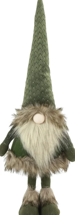 New Countryfield Weihnachtsdeko Wichtel Driekus grün 11 x 15 x 45 cm Weihnachtsfiguren & -Objekte