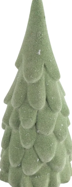 Best Countryfield Weihnachtsdeko Baum Lloyd grün 6 x 6 x 15,5 cm Weihnachtsfiguren & -Objekte