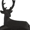 Discount Countryfield Weihnachtsdeko Hirsch schwarz 17 x 39 x 41,5 cm Weihnachtsfiguren & -Objekte
