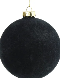 New Countryfield Weihnachtskugel Yana blau D 10 cm Weihnachtskugeln & -Anhänger