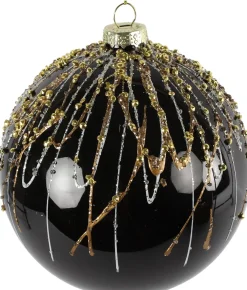 Sale Countryfield Weihnachtskugel Jonie schwarz D 8 cm Weihnachtskugeln & -Anhänger