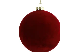 Sale Countryfield Weihnachtskugel Yana rot D 12 cm Weihnachtskugeln & -Anhänger