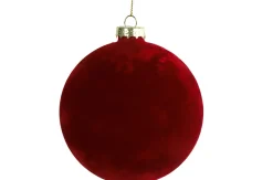 Hot Countryfield Weihnachtskugel Yana rot D 10 cm Weihnachtskugeln & -Anhänger