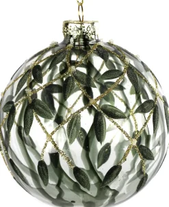 Hot Countryfield Weihnachtskugel Neola grün/transparent D 15 cm Weihnachtskugeln & -Anhänger