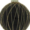 Clearance Countryfield Weihnachtskugel Lacie schwarz D 12 cm Weihnachtskugeln & -Anhänger